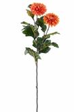 Mr Plant Kunstig Blomst Krystanthemum-Oransje H53 (260-4528-35)