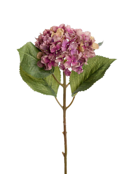 Mr Plant Kunstig Blomst Hortensia-Lilla H40