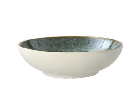 Bitz Gastro Pastatallerken Hvit/ Grønn Ø20 (379-37548)