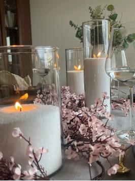 Illumina Stearinlyssand hvit plantebasert 750g  (831-410004)