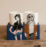 PolonaPolona Espressokopper The-rockers Amy+Kurt 2pk (829-00015)