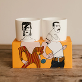 PolonaPolona Espressokopper The-legends David+Freddie 2pk (829-00016)