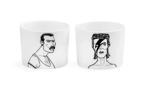PolonaPolona Espressokopper The-legends David+Freddie 2pk (829-00016)