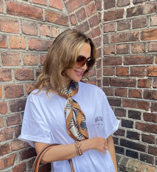 Endless Satengskjerf Bandana Fall (828-19398-fall)