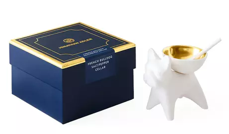 Jonathan Adler French Bulldog Salt/ Pepper Skål (368-35269)