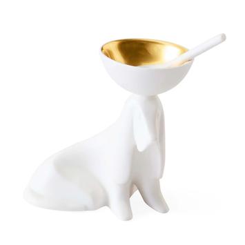 Jonathan Adler Basset Hound Salt/ Pepper Skål (368-35267)
