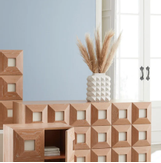 Jonathan Adler Charade Studded Vase H32 (368-23149)