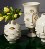 Jonathan Adler Gilded Muse Gala Vase H25 (368-27570)