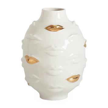 Jonathan Adler Gilded Muse Gala Vase H25 (368-27570)