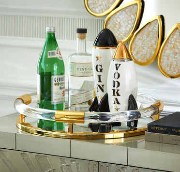 Jonathan Adler Rocket Decanter Vodka 834ml (368-33626)