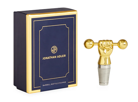Jonathan Adler Barbell Flaskestopper