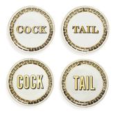 Jonathan Adler Cock Tail Coasters 4pk (368-25948)