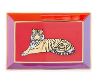 Jonathan Adler Safari Tiger Rektangulært Fat (368-30467)