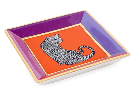 Jonathan Adler Safari Tiger Firkantet Fat (368-30468)
