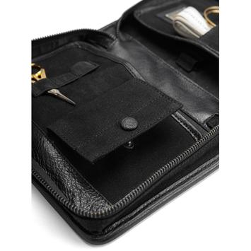 Muud Effi Strikkeetui Canvas-Sort (569-2156-BL)