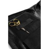 Muud Effi Strikkeetui Canvas-Sort (569-2156-BL)