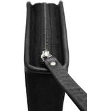 Muud Effi Strikkeetui Canvas-Sort (569-2156-BL)