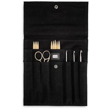 Muud Oslo Oppbevaring Strømpepinner Canvas-Sort (569-2151-BL)