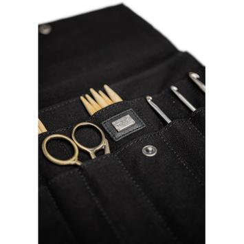 Muud Oslo Oppbevaring Strømpepinner Canvas-Sort (569-2151-BL)