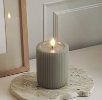 Unique Kubbelys Rille LED Sand Ø8