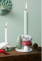 Dottir Winter-Stories Snegle Lysestake