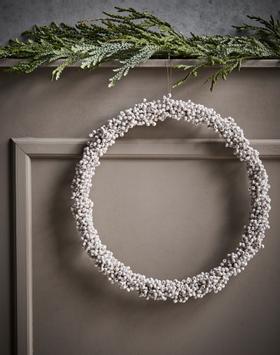 House Doctor Krans Winter Hvit Ø33