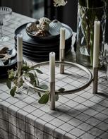 House Doctor Maxi Lysestake Antique-Silver Ø30