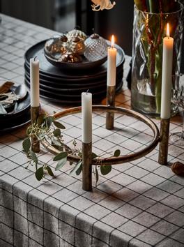 House Doctor Maxi Lysestake Antique-Brass Ø30