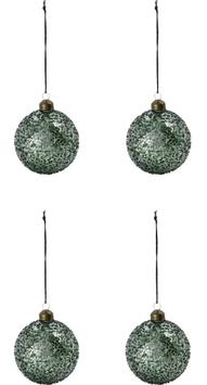 House Doctor Julekuler Chosen Grønn 4stk