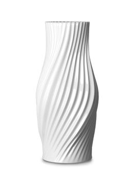 Lyngby Twist Vase Hvit Porselen (521-201020,201021, 201022)