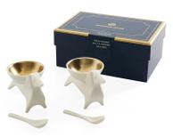 Jonathan Adler Dachshund Salt-&-Pepper H19,3 (368-35030)