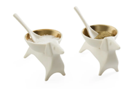 Jonathan Adler Dachshund Salt-&-Pepper H19,3 (368-35030)