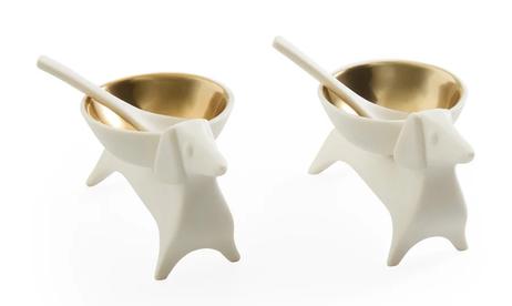 Jonathan Adler Dachshund Salt-&-Pepper H19,3 (368-35030)