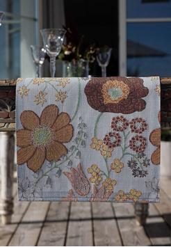 Ekelund Kveldsblomst Løper bomull 35x120