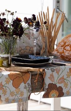 Ekelund Kveldsblomst Løper bomull 35x120 (202-A2240)