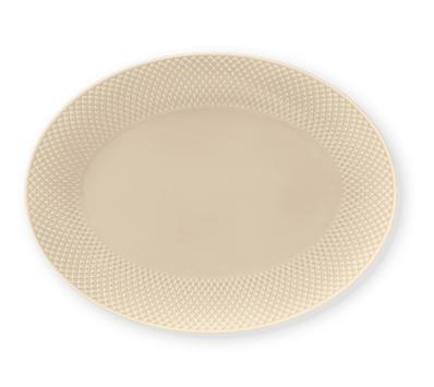 Lyngby Rhombe-Earth Serveringsfat 26, 5x35 marble (521-201871)