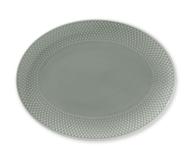 Lyngby Rhombe-Earth Serveringsfat 21, 5x28, 5 mose (521-201870)