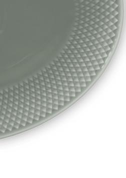 Lyngby Rhombe-Earth Serveringsfat 21, 5x28, 5 mose (521-201870)