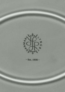 Lyngby Rhombe-Earth Serveringsfat 21, 5x28, 5 mose (521-201870)