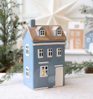 Chic Antique Lyshus Chamonix Sky-Blå H25