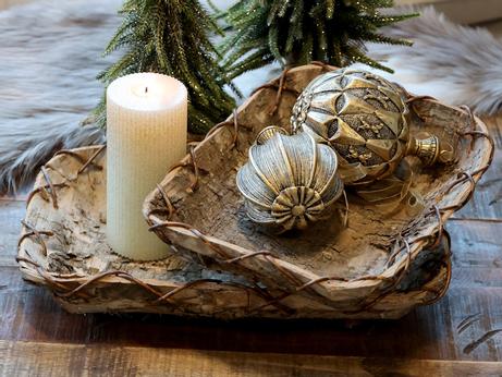 Chic Antique Fat av bark 2stk