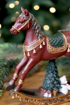 Chic Antique Noel Gyngehest Cherry H14 (529-52085433)