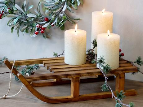 Chic Antique Dekorasjon Kjelke Natur 38x18