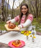 Du Store Alpakka Oppskrift Iris Genser XS-L (773-DSA-133-08)