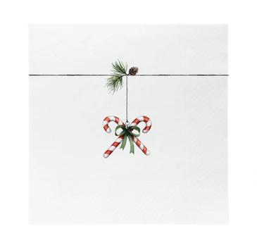 Sögne Tradisjon Serviett Polka 20pk (673-50553)