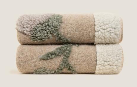 Frati Home Pledd Kokt-Ull Fane-White 150x190 (368-FANE_WHI_BW150X190)