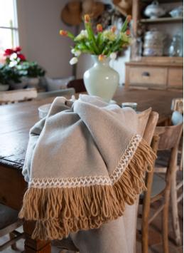 Frati Home Pledd Bambus Nicciola-Hazelnut 160x200