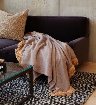 Frati Home Pledd Bambus Tortora 160x200