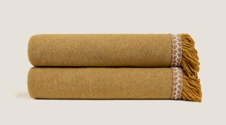 Frati Home Pledd Bambus Zafferano 160x200 (368-ZAFF_SBA160X200ROU)