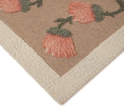 Frati Home Pledd Kokt-Ull Fane-Salmon 150x190 (368-FANE_SAL_BW150X190)